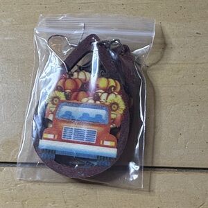 Autumn Truck Earrings